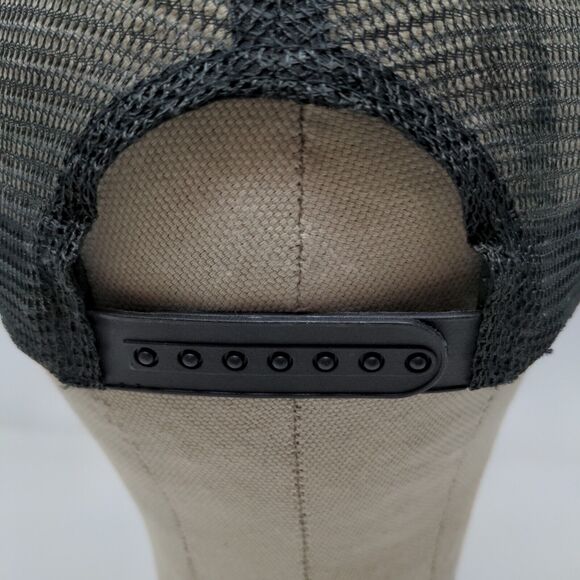 Realtree Edge Men's Snapback Mesh Back Camo Hat Brown OSFM Embroidered Logo - Picture 8 of 10